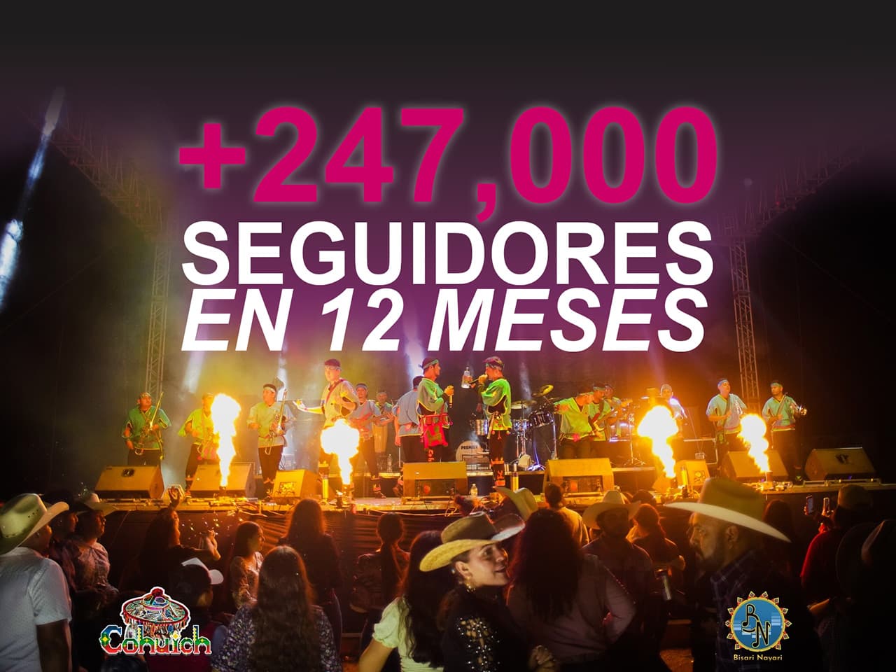 Banda Cohuich - 247k Seguidores